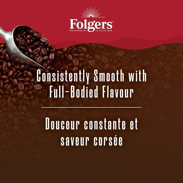 Folgers Classic Medium Roast Ground Coffee 816 g