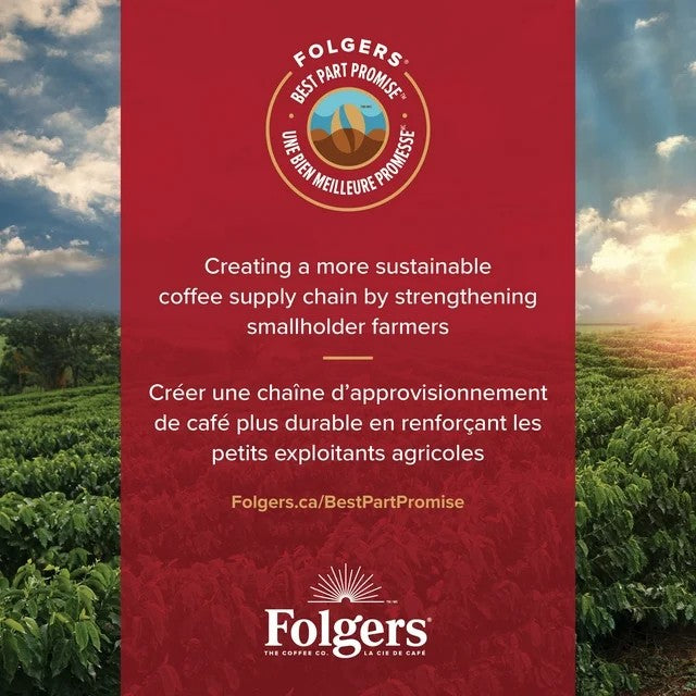Folgers Classic Medium Roast Ground Coffee 816 g