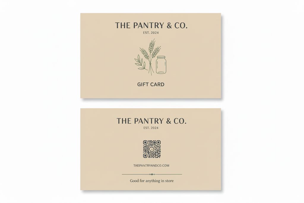 The Pantry & Co. Gift Card - Back