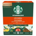 Starbucks Single Origin Colombia Medium Roast Nespresso Vertuo Capsules, 8 Capsules